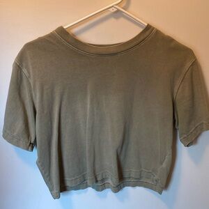 Richer Poorer Relaxed Crop Tee